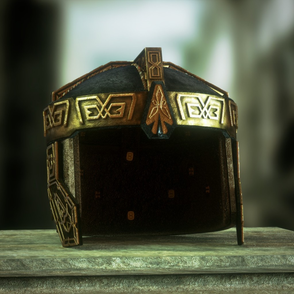 Gimli's Helm (both Cycles and BI) preview image 1